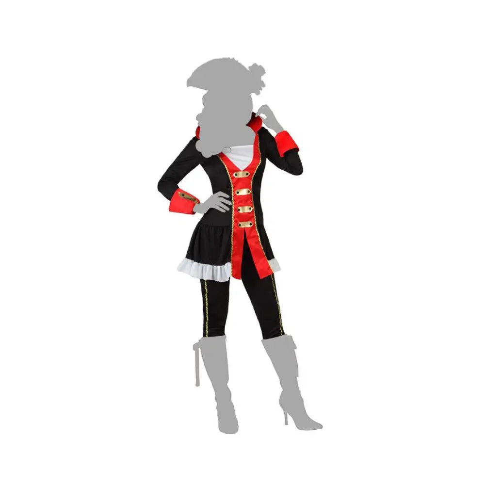 Costume Femme Pirate Capitaine - XS/S