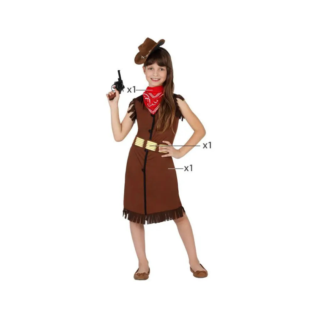 Costume Cowgirl - 5-6 ans