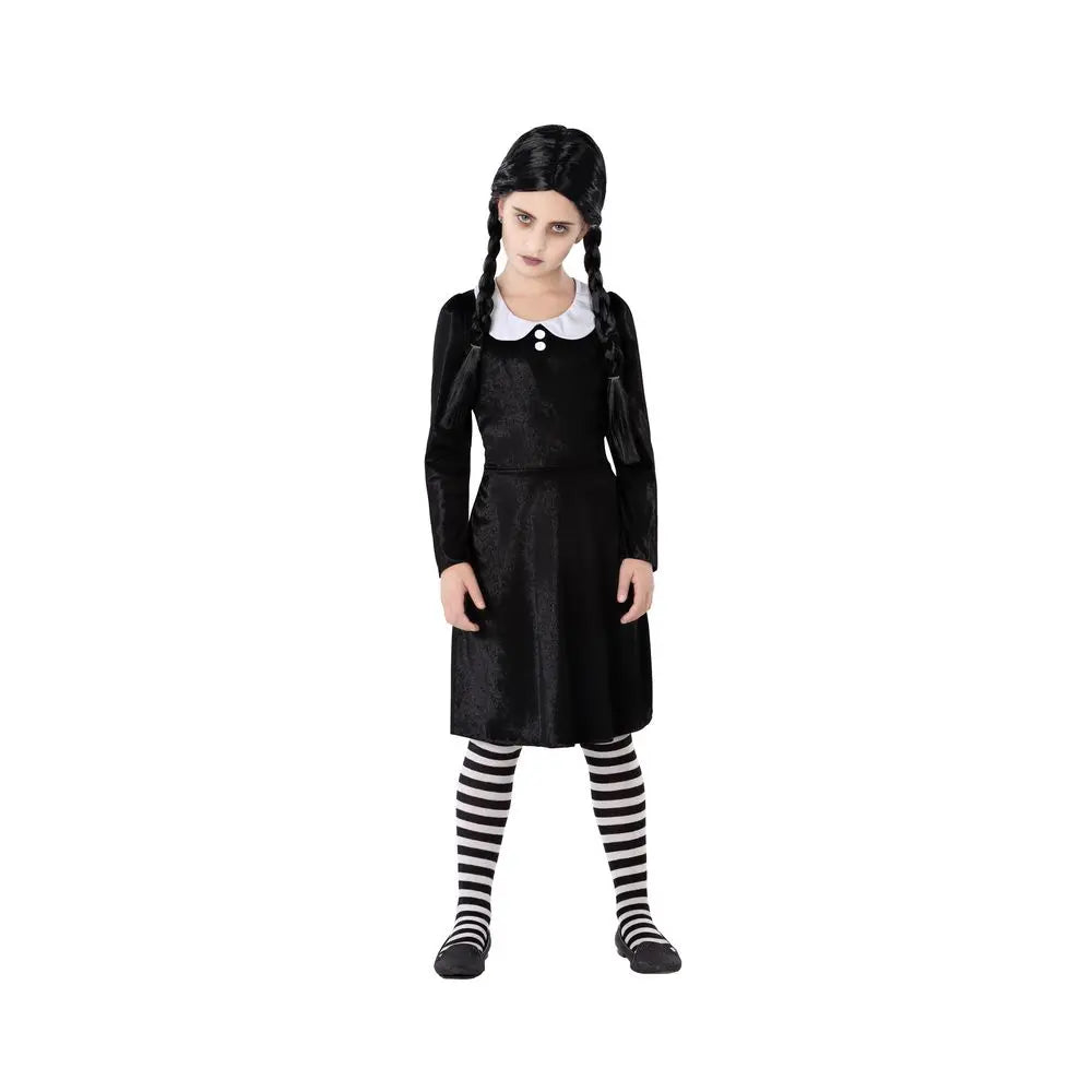 Costume Mercredi Addams Wednesday - 3-4 ans