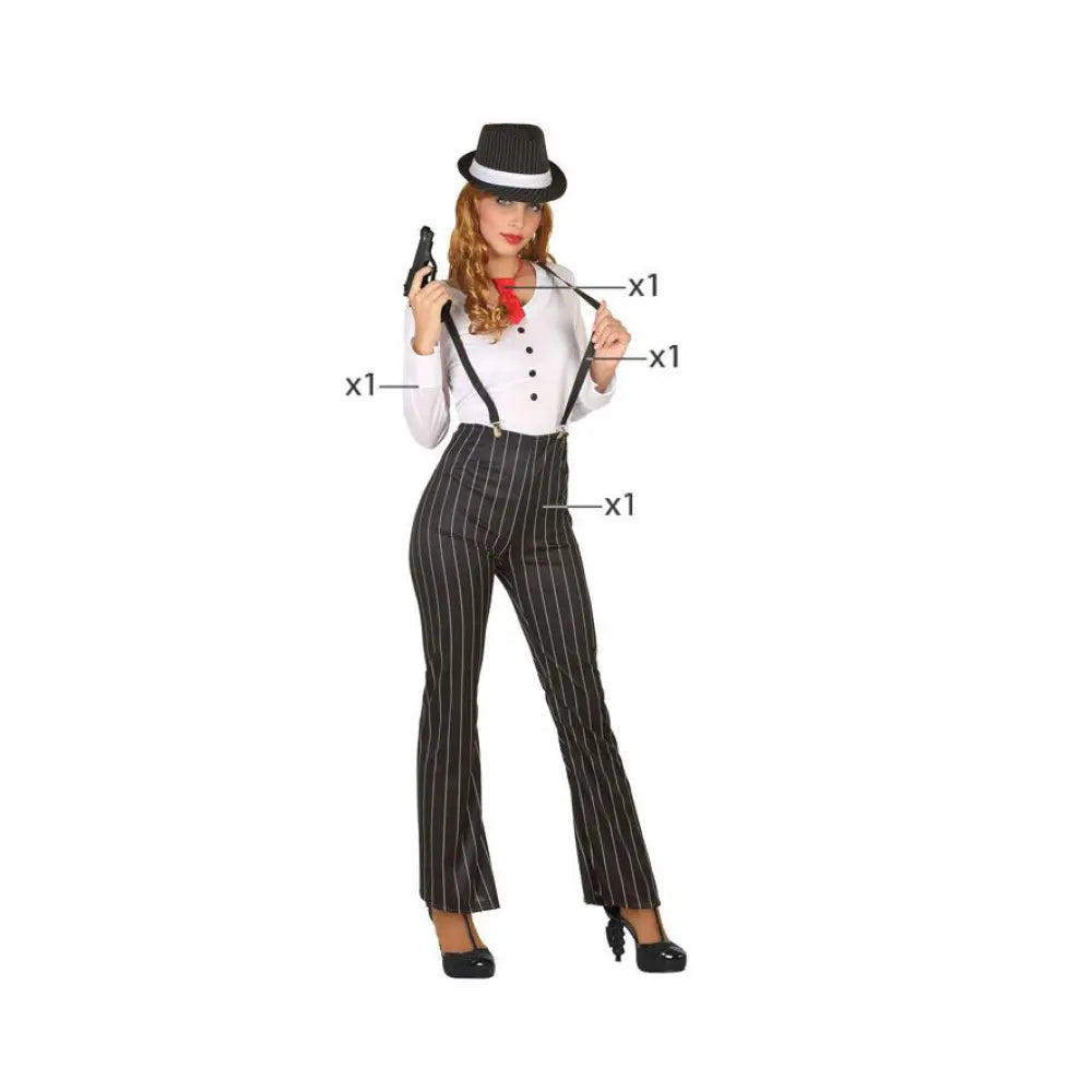 Costume Femme Gangster - M/L