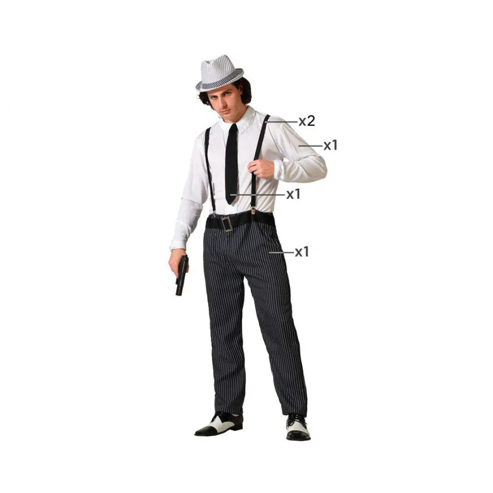 Costume Femme Gangster - XS/S