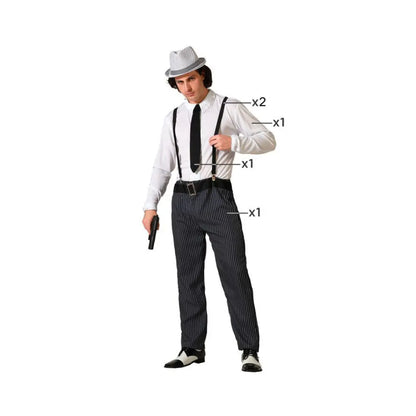 Costume Femme Gangster - XS/S