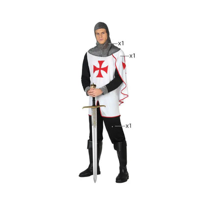 Costume Homme Chevalier Blanc - M/L