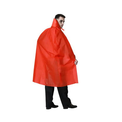 Cape avec Col Vampire - Rouge - 140 cm
