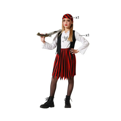 Costume Pirate Fille - 3-4 ans