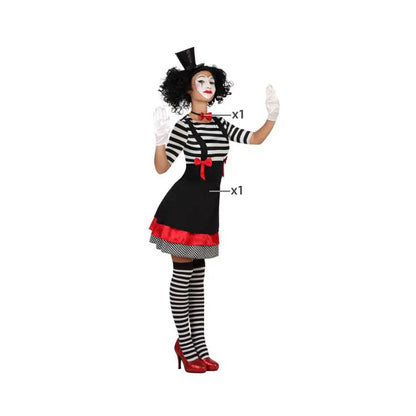 Costume Femme Mime - XXL