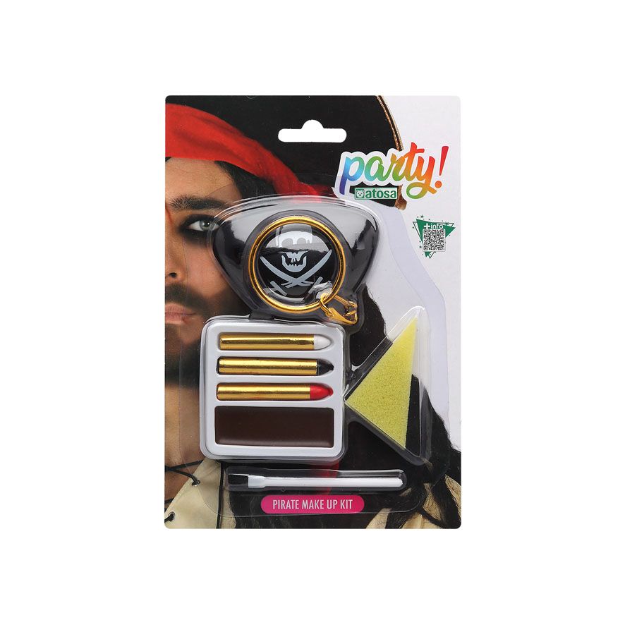 Kit Maquillage Pirate avec patch