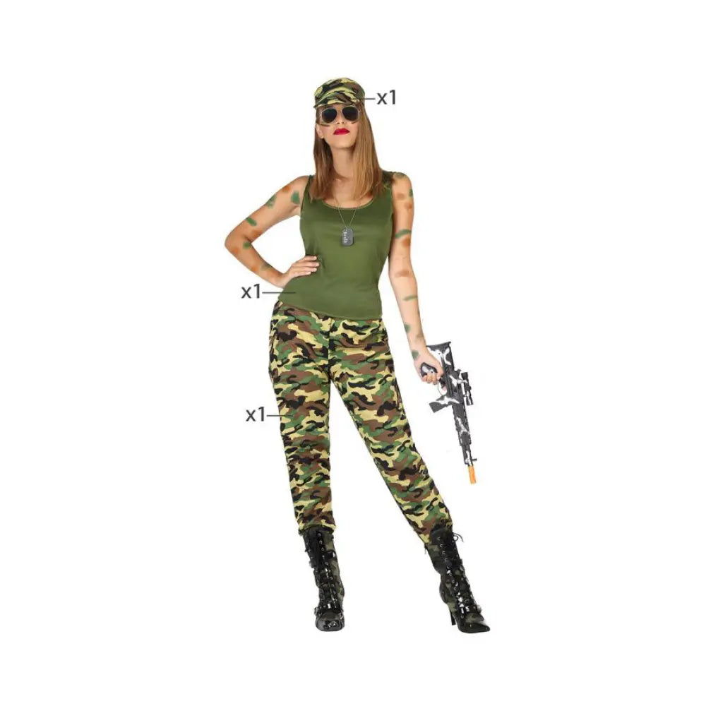 Costume Femme Militaire - XS/S
