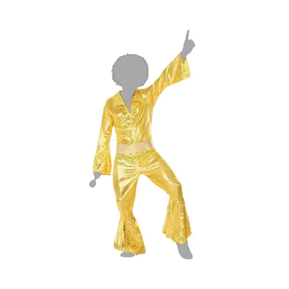 Costume Homme Disco Doré - XL