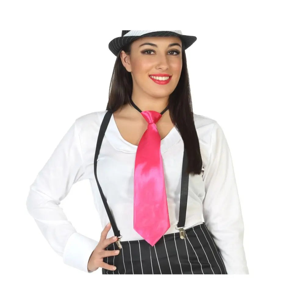 Cravate Fuchsia 45cm