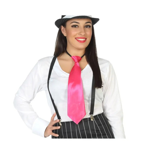 Cravate Fuchsia 45cm