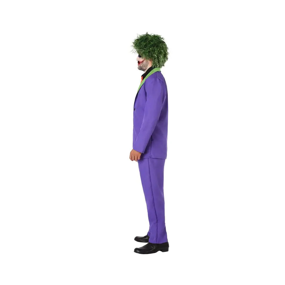 Costume Clown Halloween Violet - XL