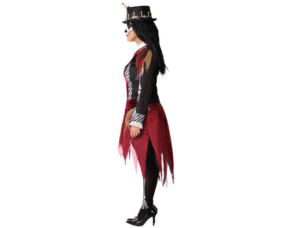 costume reine squelette XL