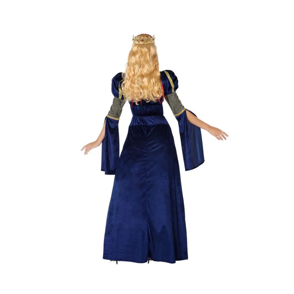 Costume Femme Médiévale Bleu - XS/S