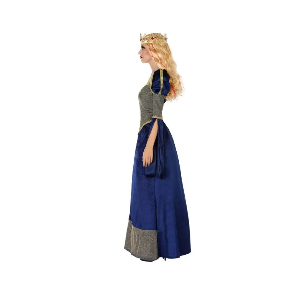 Costume Femme Médiévale Bleu - XS/S