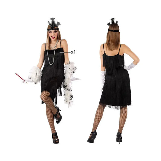 Costume Femme Charleston Noir - XS/S