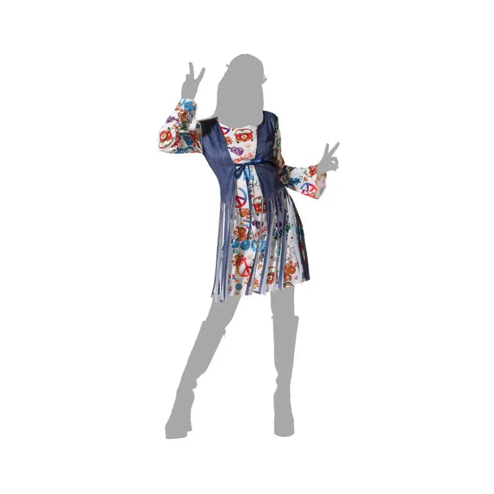 Costume Femme Hippie - XS/S