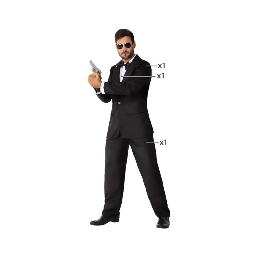 Costume Homme Agent Secret - XL