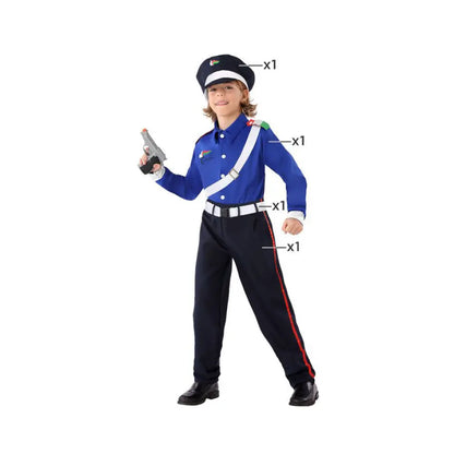 Costume Policier - 5-6 ans