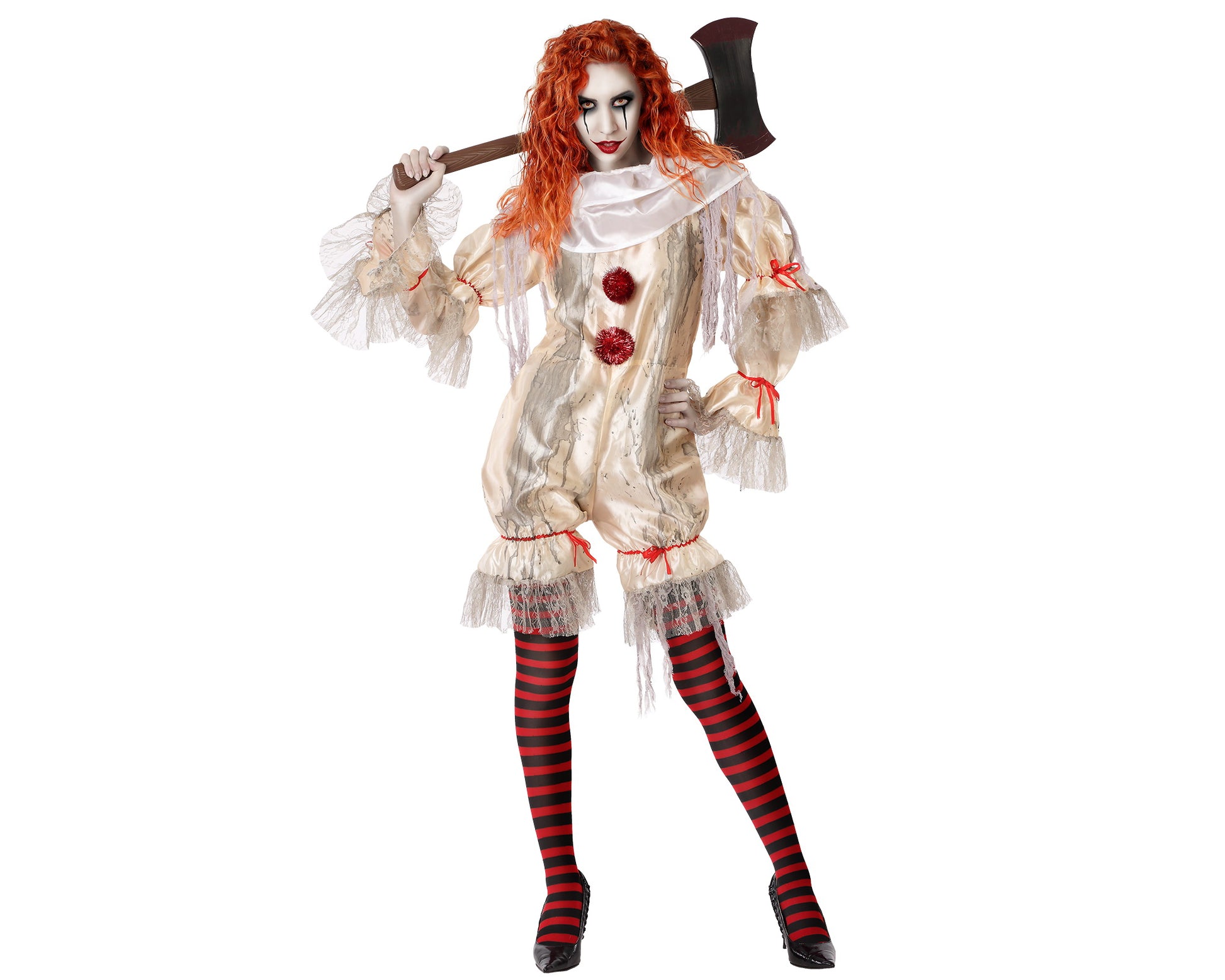 DÉGUISEMENT FEMME CLOWN M-L