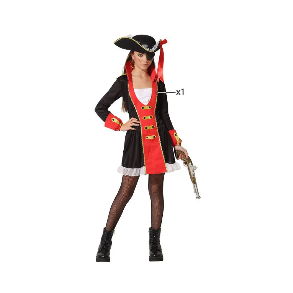 Costume Pirate Fille - 5-6 ans