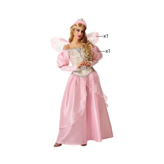 Costume Femme Fée Rose - M/L
