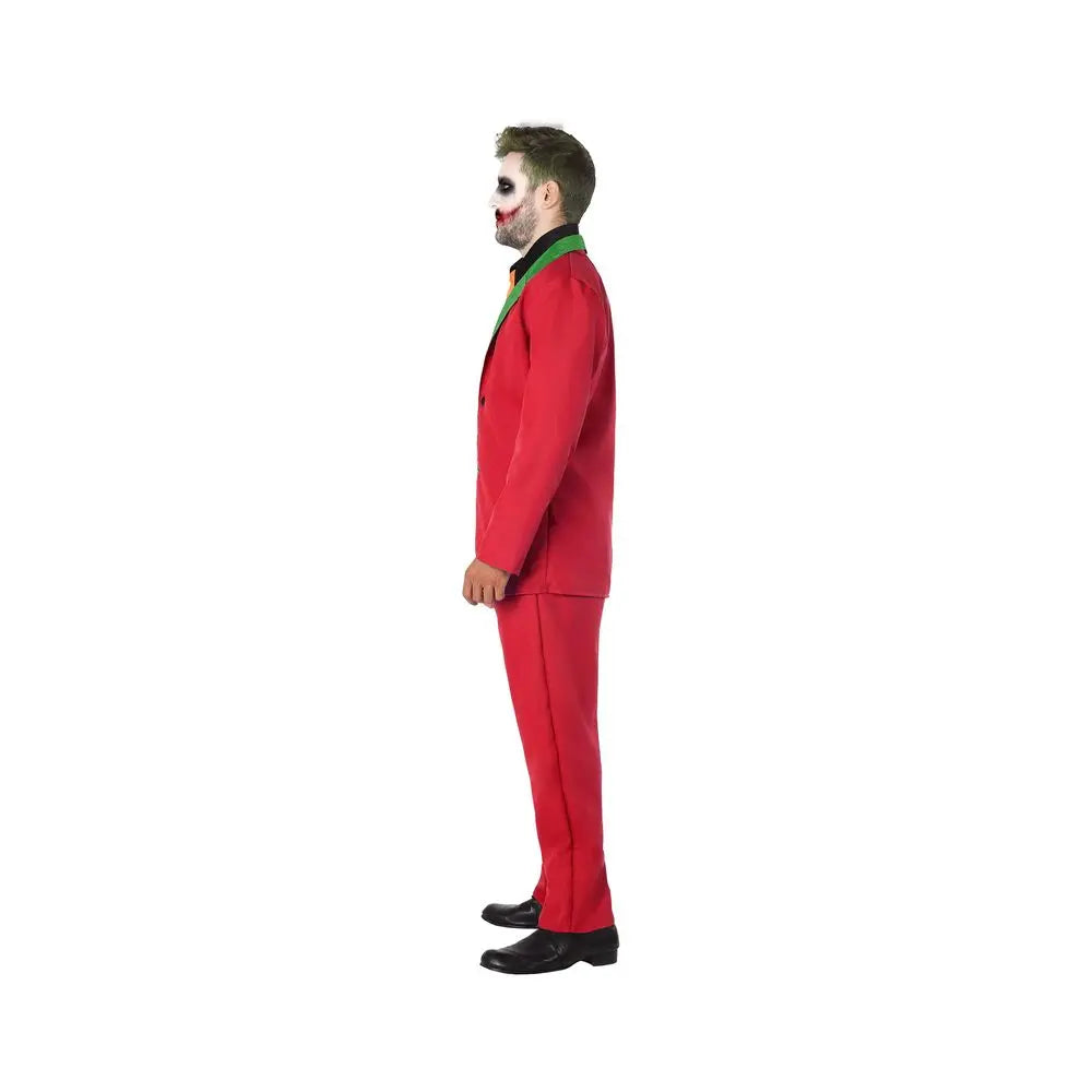 Costume Homme Clown Halloween Rouge - XS/S