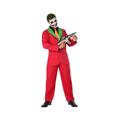 Costume Homme Clown Halloween Rouge - XS/S