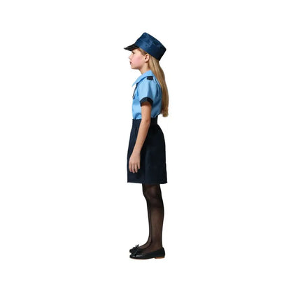 Costume Police Fille - 10-12 ans