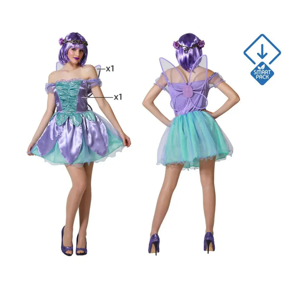 Costume Femme Fée ''Purple'' - M/L