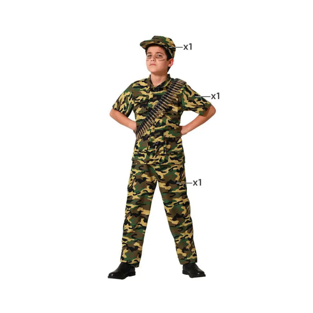 Costume Militaire - 3-4 ans