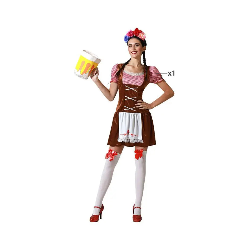 Costume Femme Bavaroise Marron - M/L