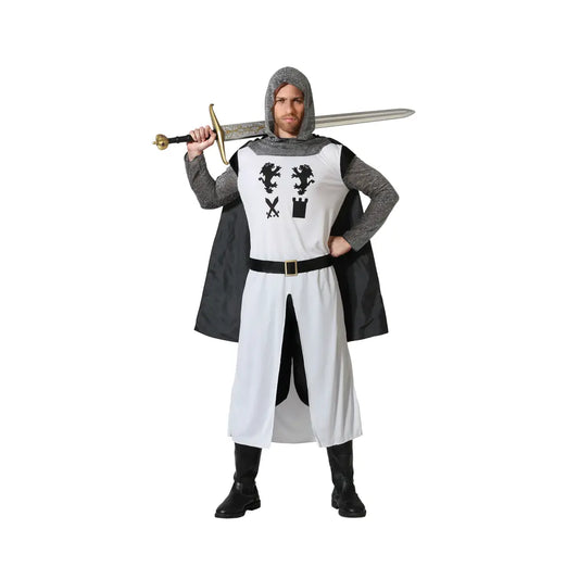 DÉGUISEMENT CHEVALIER CROISÉ BLANC XL