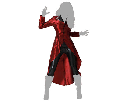 costume robe rouge M/L