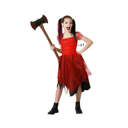Costume Arlequin Rouge - 5-6 ans