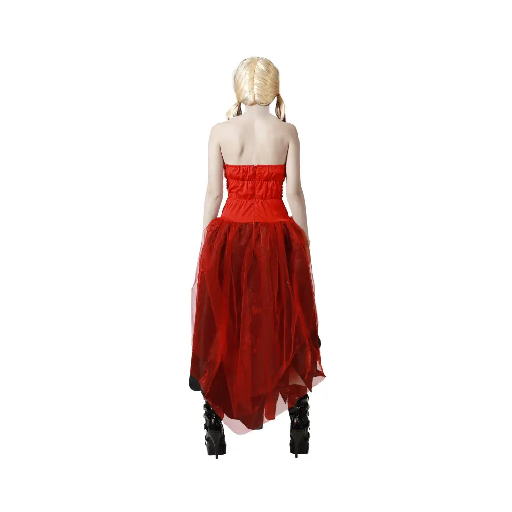 Costume Arlequin Rouge - XS-S