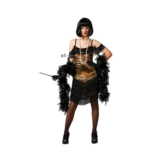 Costume Femme Cabaret Doré - XXL