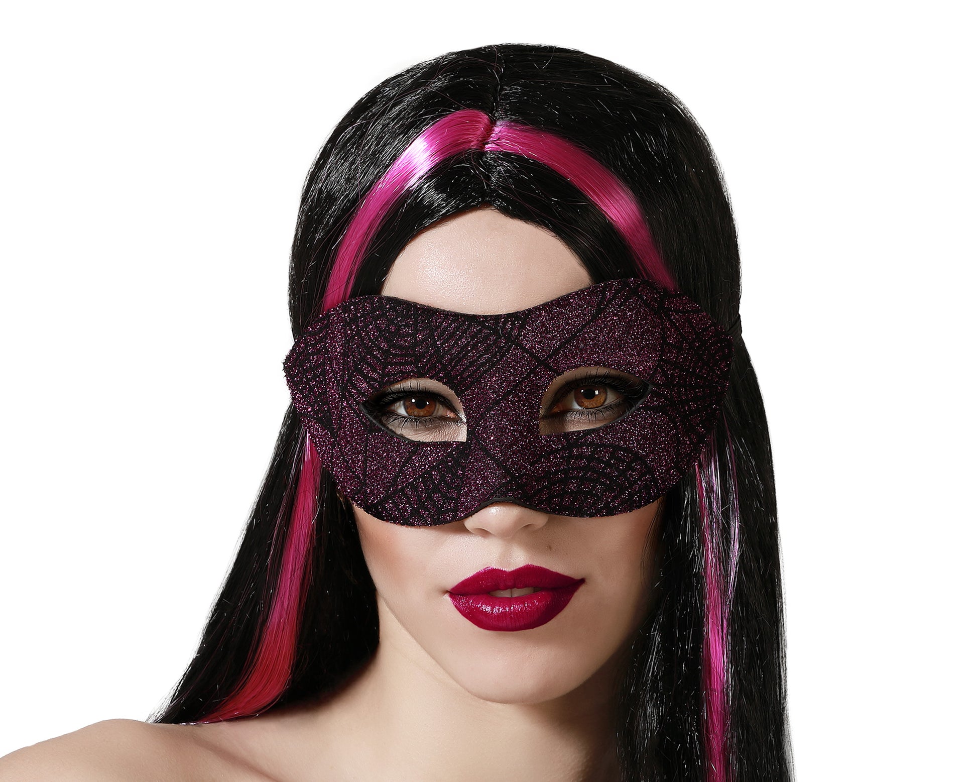 B/SOL. ANTIFAZ HALLOWEEN MORADO