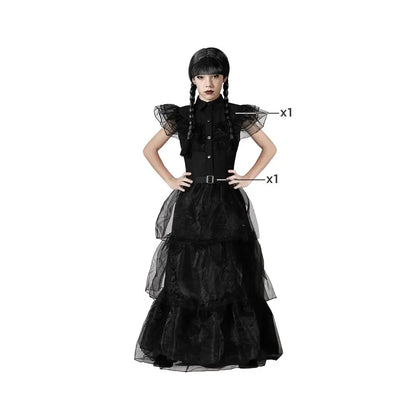Costume ''Mercredi Addams Wednesday'' - 5-6 ans