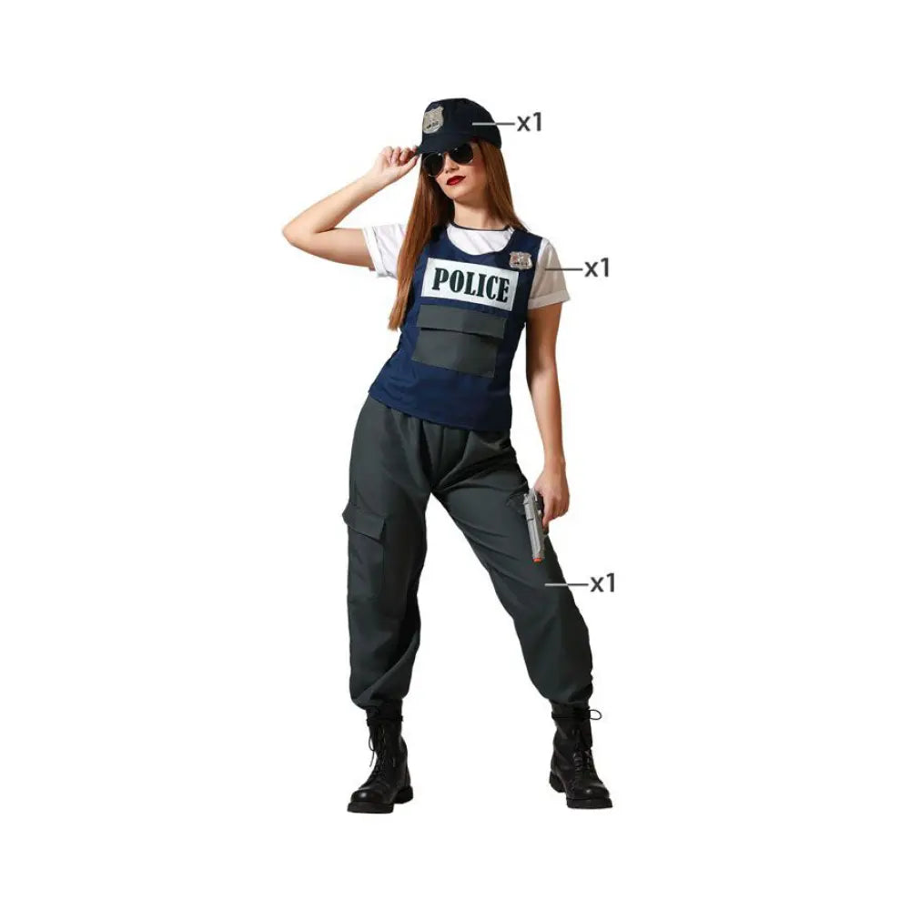 Costume Femme Policière - XL