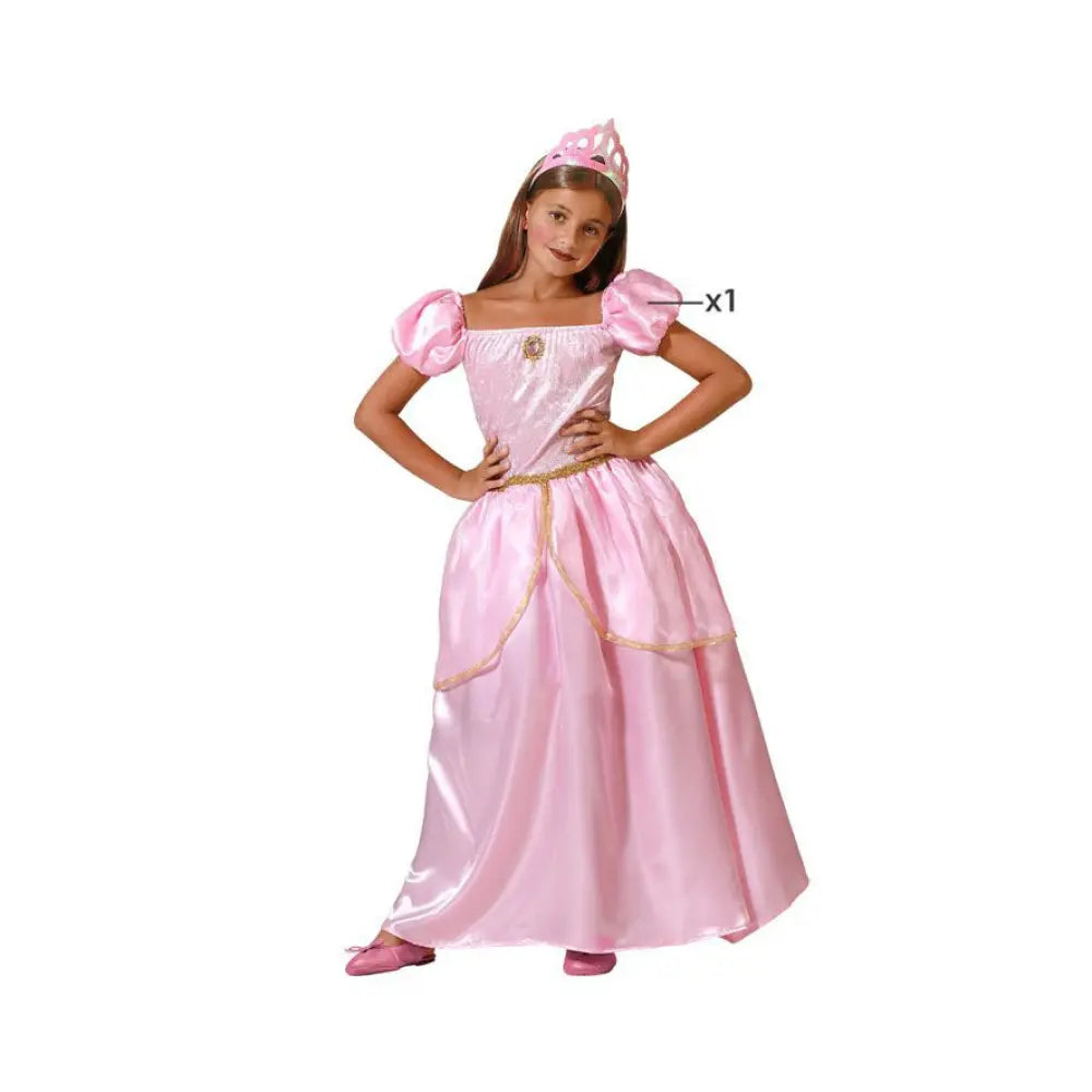 Costume Princesse Rose - 5-6 ans