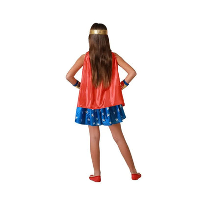 Costume Héro Comic Fille - 3-4 ans