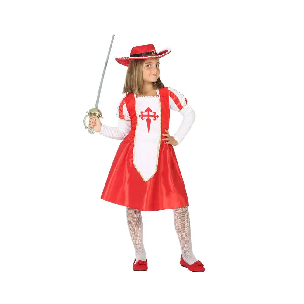Costume Mousquetaire Fille - 10-12 ans