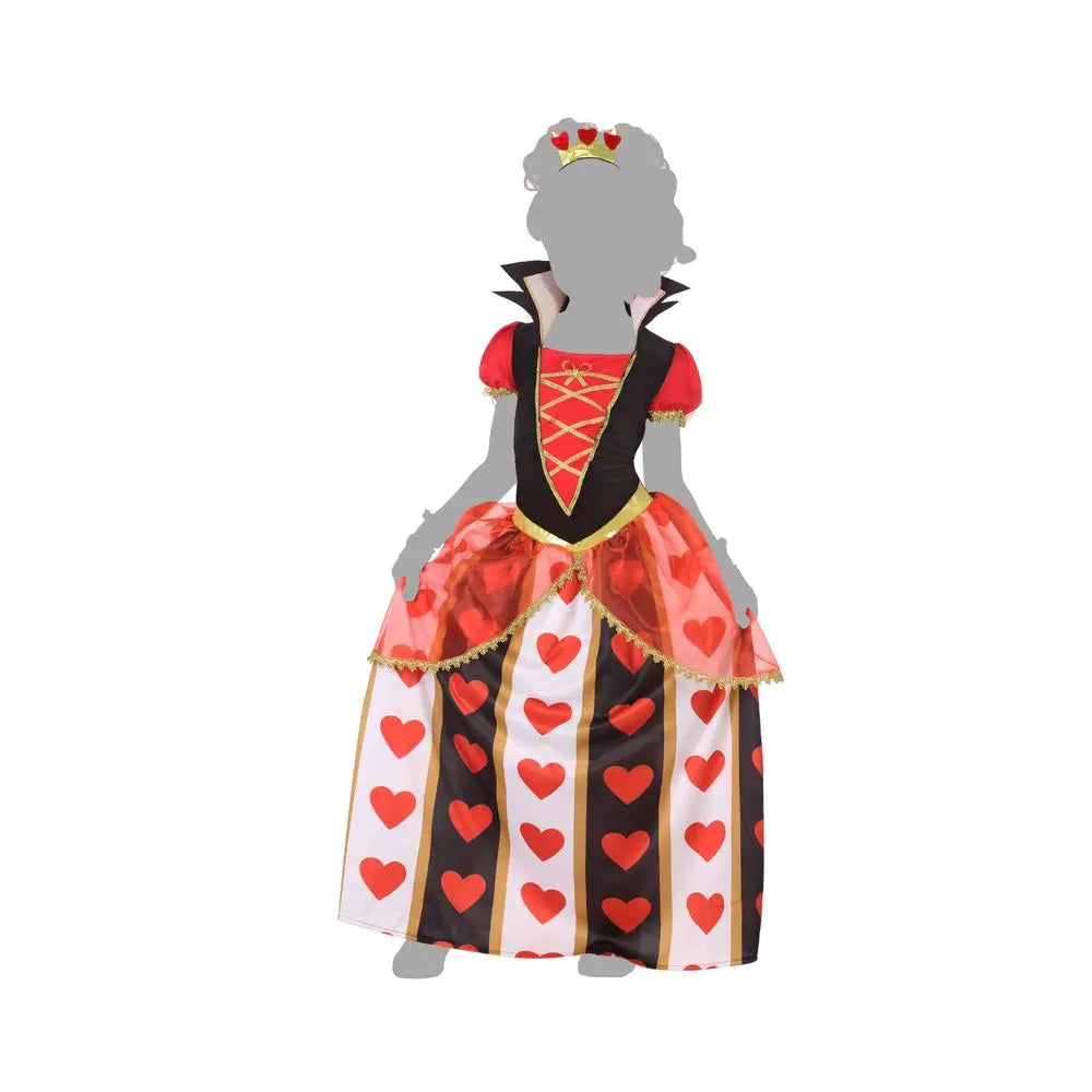 Costume Reine de Cœur - 3-4 ans