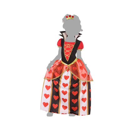 Costume Reine de Cœur - 3-4 ans