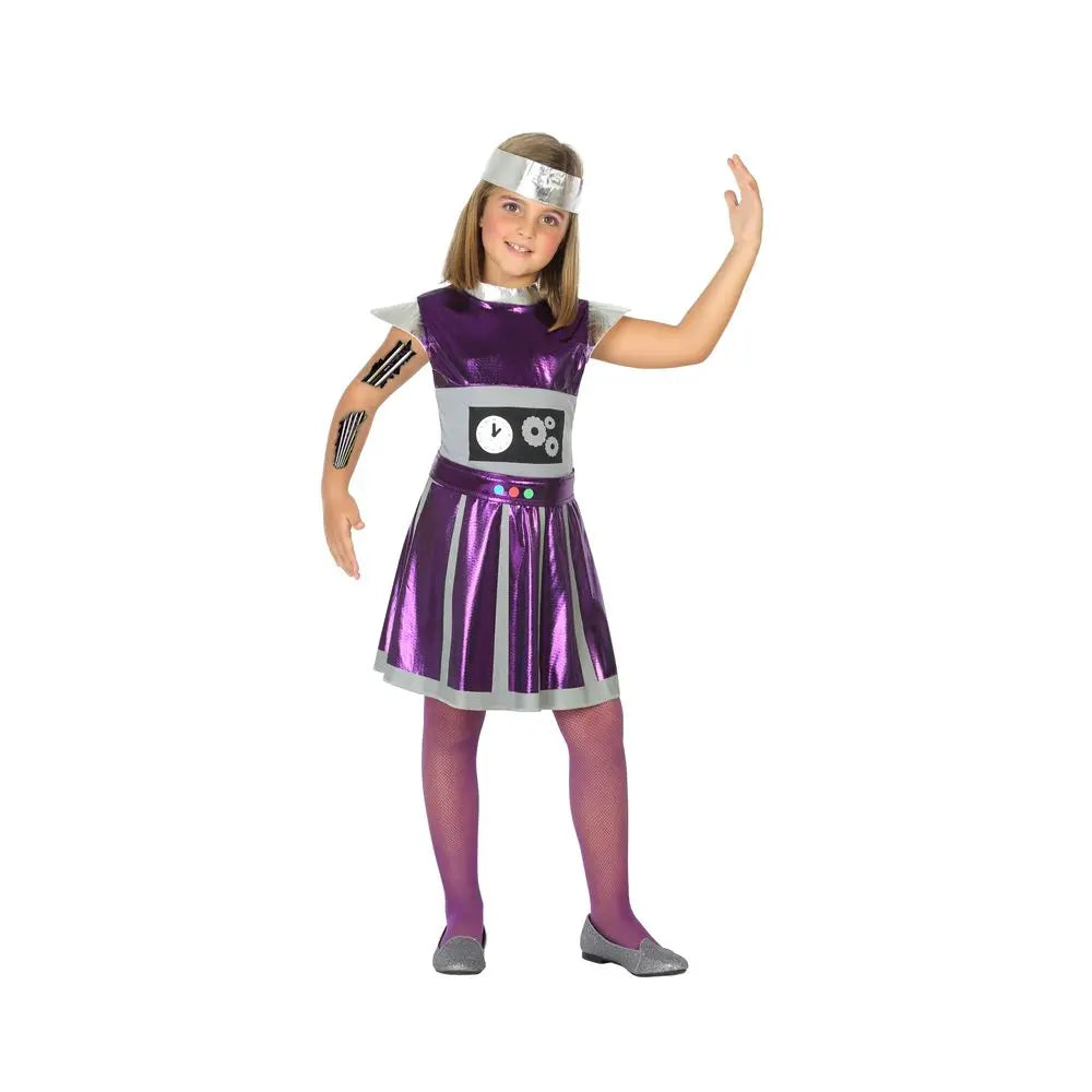 Costume Robot Fille - 3-4 ans