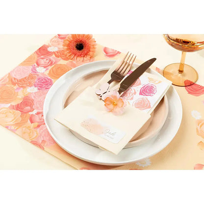 25 Serviettes Gala Champagne - 40 x 40 cm