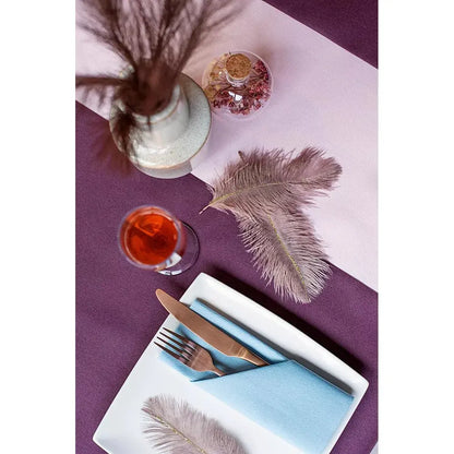 Chemin de table Aubergine - 6 m x 40 cm