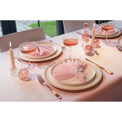 Chemin de table Rose