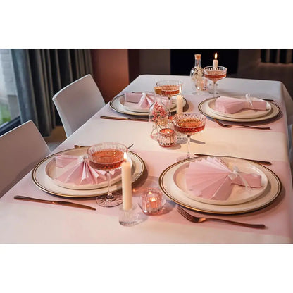 Chemin de table Rose - 6 m x 40 cm